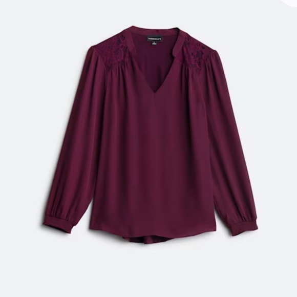 Lace Detail Women's Blouse - Picture 4 of 11